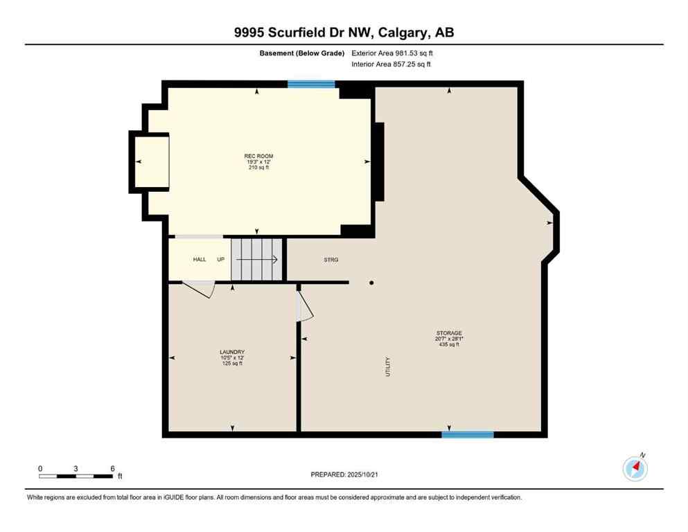 MLS® A2266526 - 9995 Scurfield Drive NW in Scenic Acres Calgary, Residential