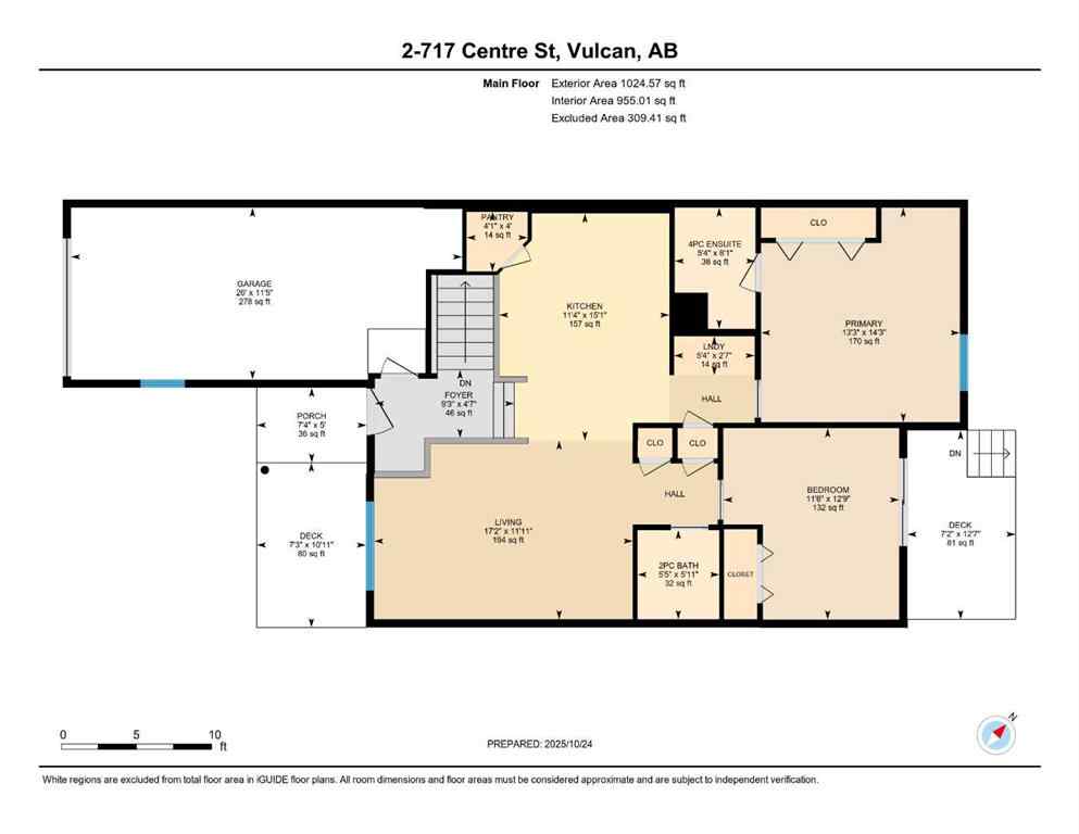 MLS® A2266570 - Unit #2 717 Centre Street  in NONE Vulcan, Residential