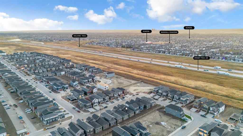 MLS® A2266598 - 70 Homestead Common NE in Homestead Calgary, Residential