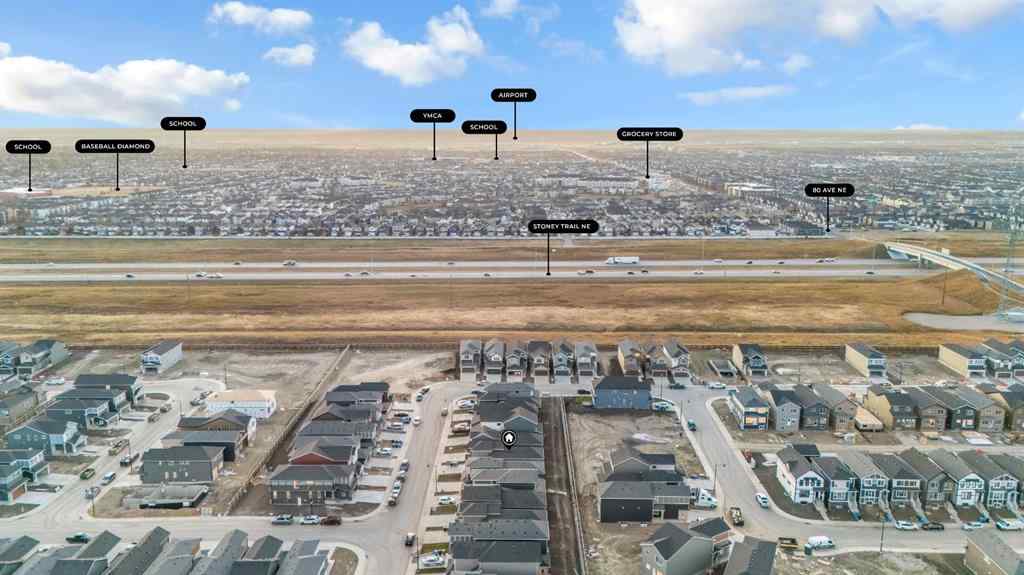 MLS® A2266598 - 70 Homestead Common NE in Homestead Calgary, Residential