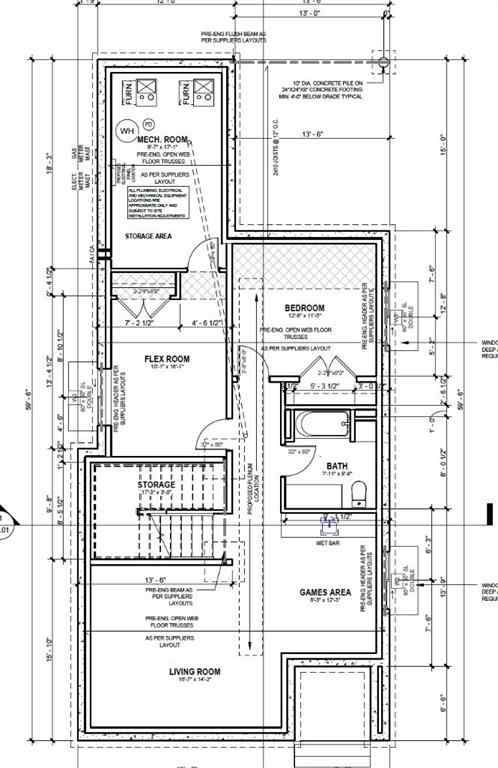 MLS® A2266611 - 342 Normandy Drive SW in Currie Barracks Calgary, Residential