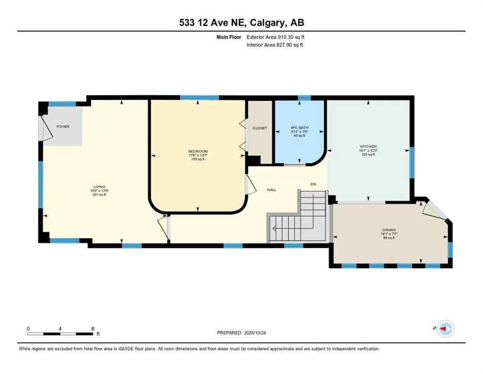 MLS® A2266618 - 533 12 Avenue NE in Renfrew Calgary, Residential
