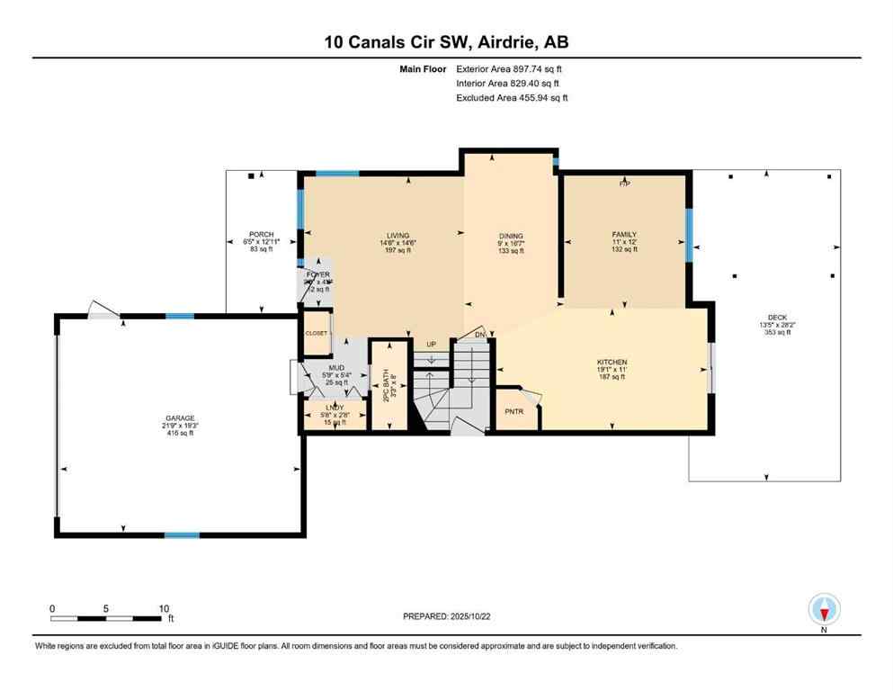MLS® A2266644 - 10 Canals Circle SW in Canals Airdrie, Residential