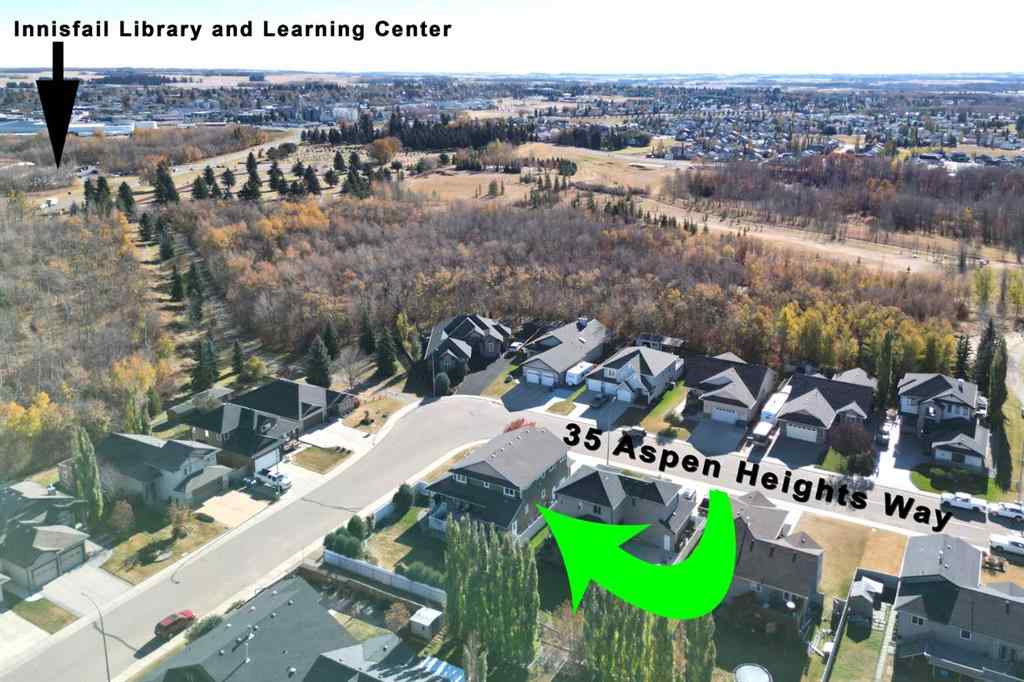 MLS® A2266660 - 35 Aspen Heights Way   in Upland Aspen Innisfail, Residential