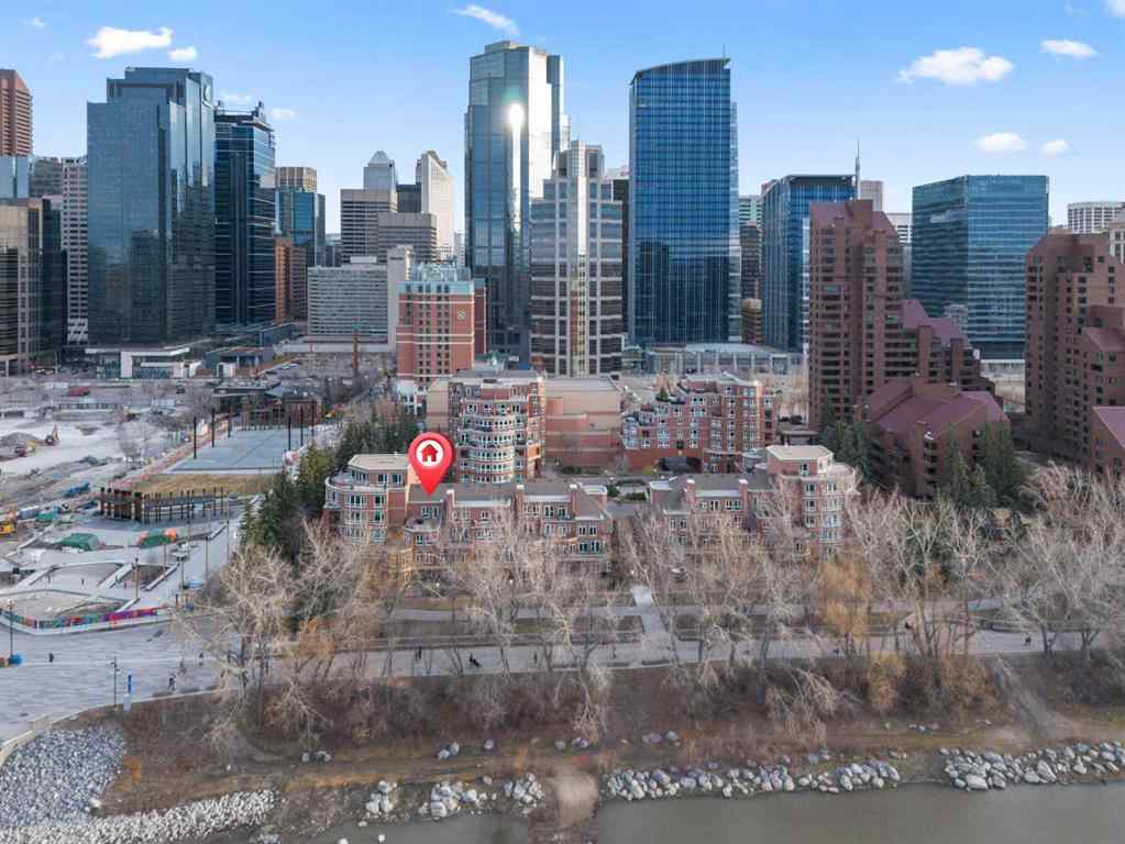 MLS® A2266679 - Unit #5206 400 Eau Claire Avenue SW in Eau Claire Calgary, Residential