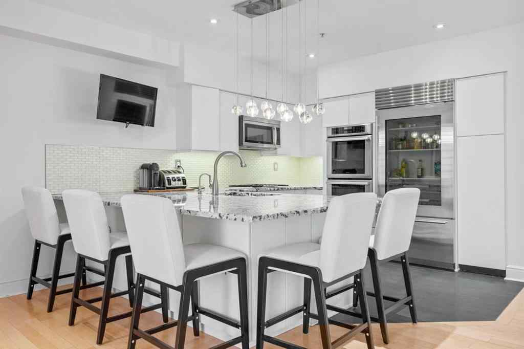 MLS® A2266679 - Unit #5206 400 Eau Claire Avenue SW in Eau Claire Calgary, Residential