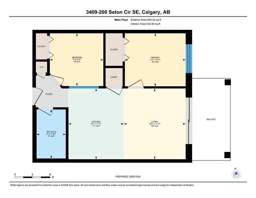 MLS® A2266691 - Unit #3409 200 Seton Circle SE in Seton Calgary, Residential