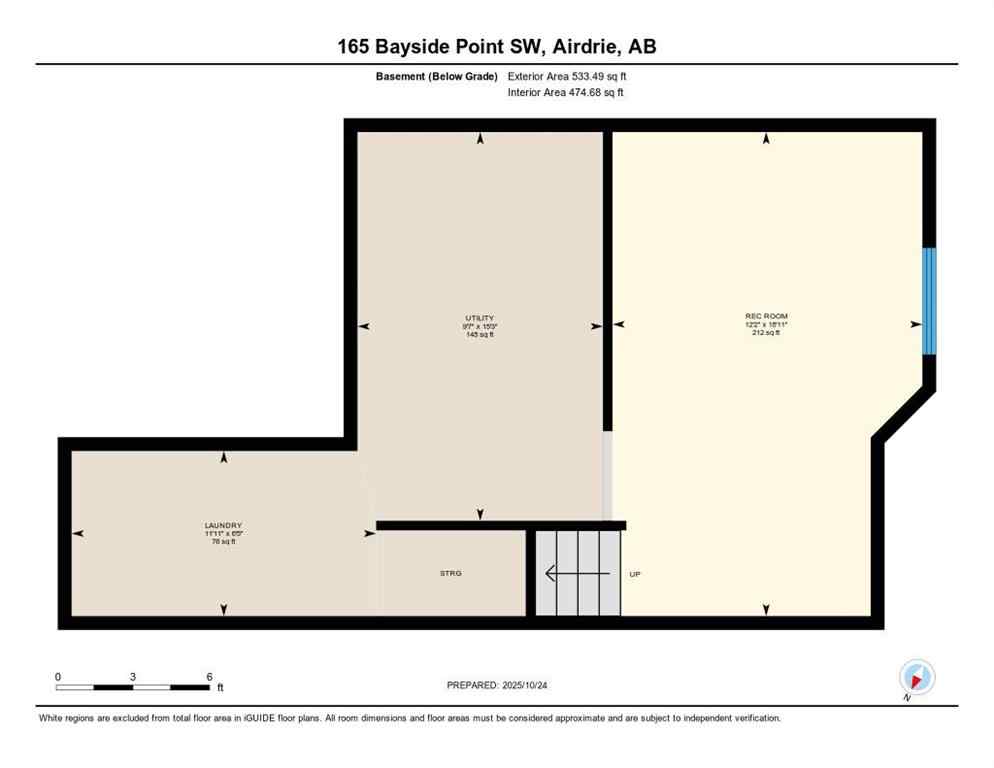 MLS® A2266703 - 165 Bayside Point SW in Bayside Airdrie, Residential