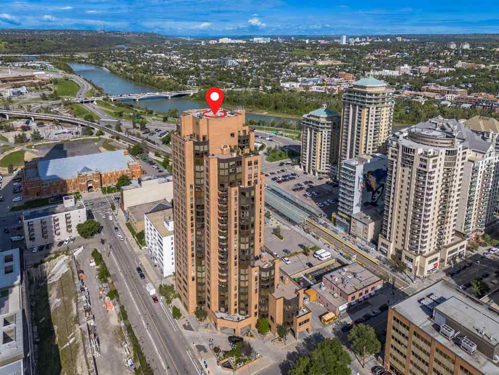 MLS® A2266705 - Unit #507 1100 8 Avenue SW in Downtown West End Calgary, Residential