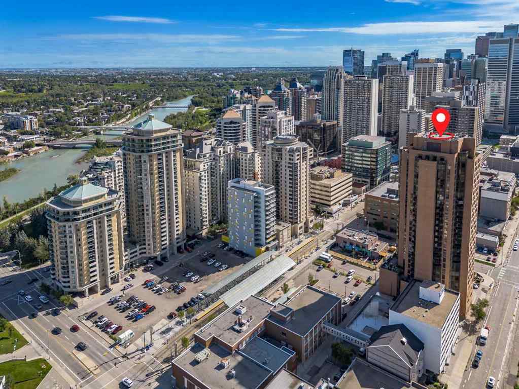 MLS® A2266705 - Unit #507 1100 8 Avenue SW in Downtown West End Calgary, Residential