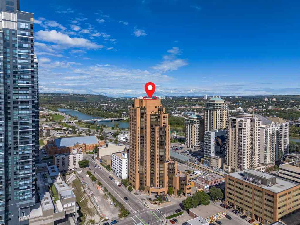 MLS® A2266705 - Unit #507 1100 8 Avenue SW in Downtown West End Calgary, Residential