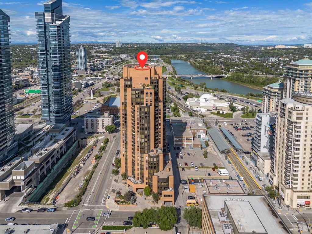 MLS® A2266705 - Unit #507 1100 8 Avenue SW in Downtown West End Calgary, Residential