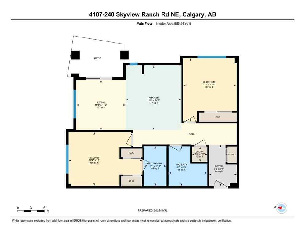 MLS® A2266712 - Unit #4107 240 Skyview Ranch Road NE in Skyview Ranch Calgary, Residential