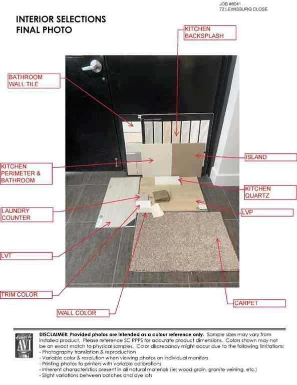 MLS® A2266724 - 72 Lewisburg Close NE in Lewisburg Calgary, Residential