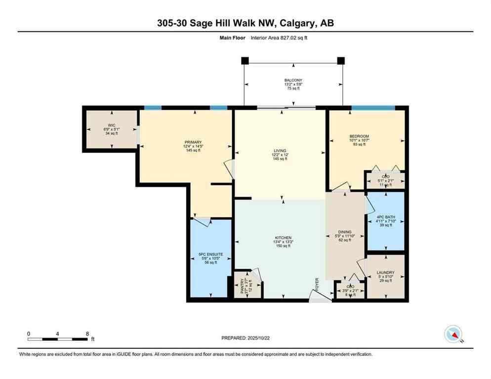 MLS® A2266739 - Unit #305 30 Sage Hill Walk NW in Sage Hill Calgary, Residential