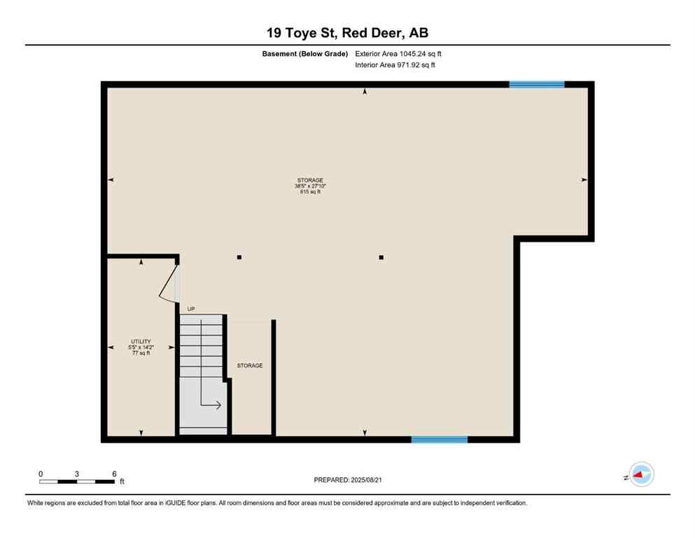 MLS® A2266745 - 19 Toye Street  in Timberlands North Red Deer, Residential