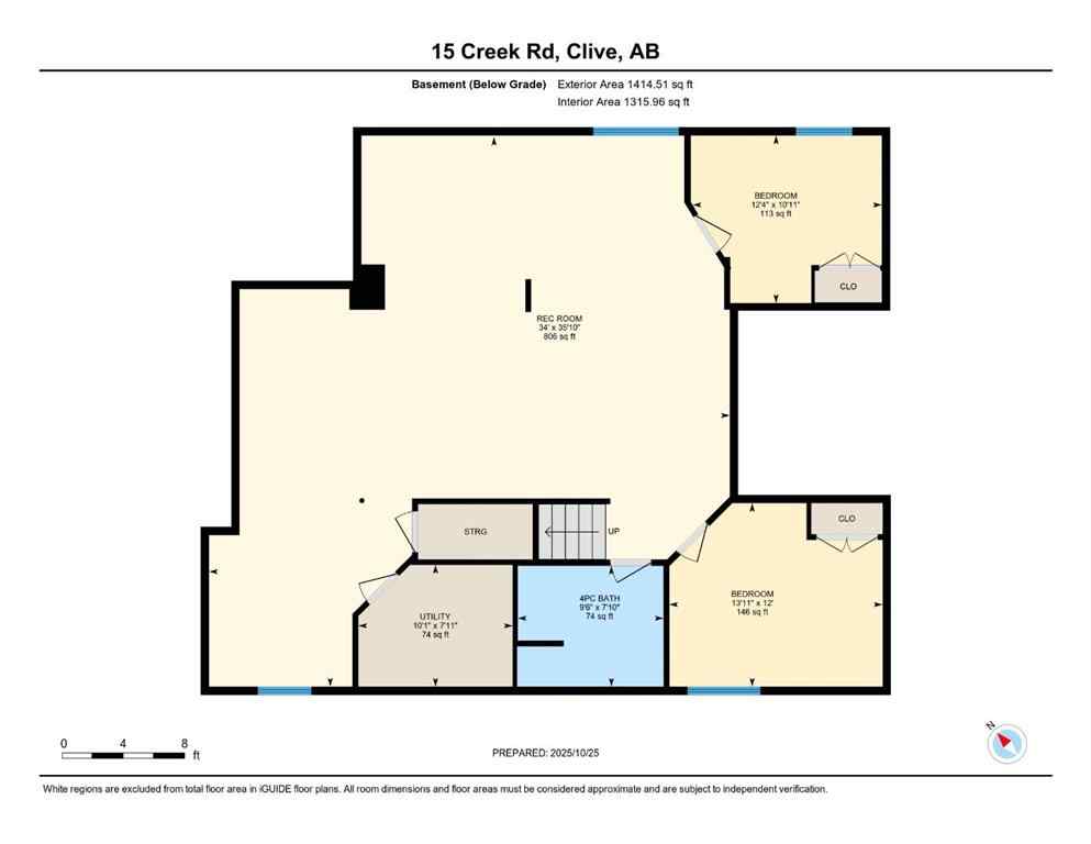 MLS® A2266778 - 15 Creek Road  in Wolf Creek Estates Rural Ponoka County, Residential
