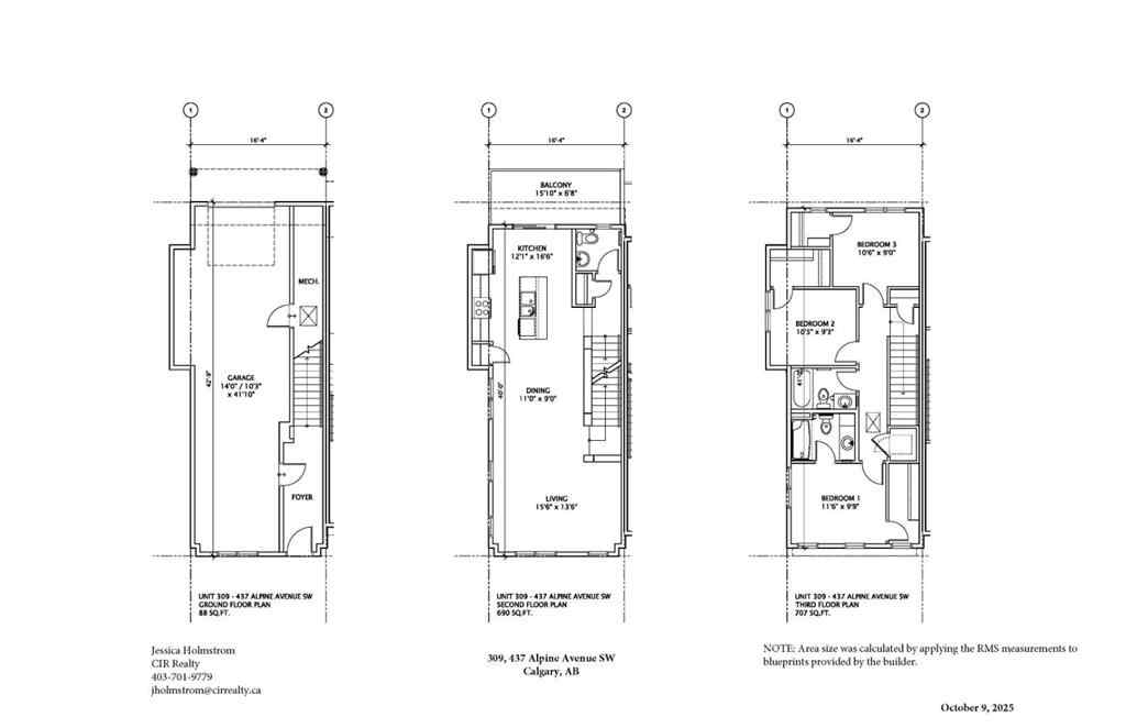 MLS® A2266802 - Unit #309 437 Alpine Avenue SW in Alpine Park Calgary, Residential