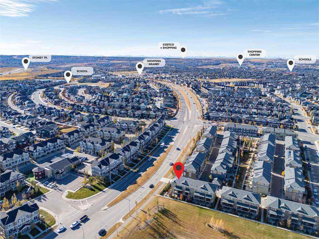 MLS® A2266828 - 111 Evanscrest Gardens NW in Evanston Calgary, Residential