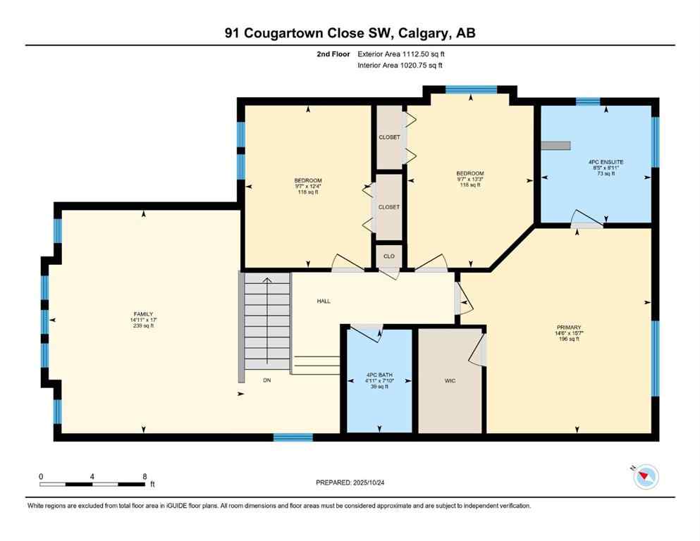 MLS® A2266860 - 91 Cougartown Close SW in Cougar Ridge Calgary, Residential