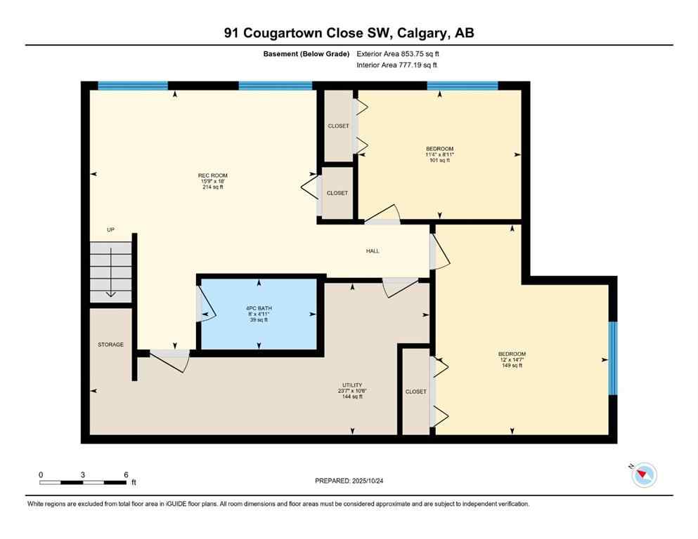 MLS® A2266860 - 91 Cougartown Close SW in Cougar Ridge Calgary, Residential