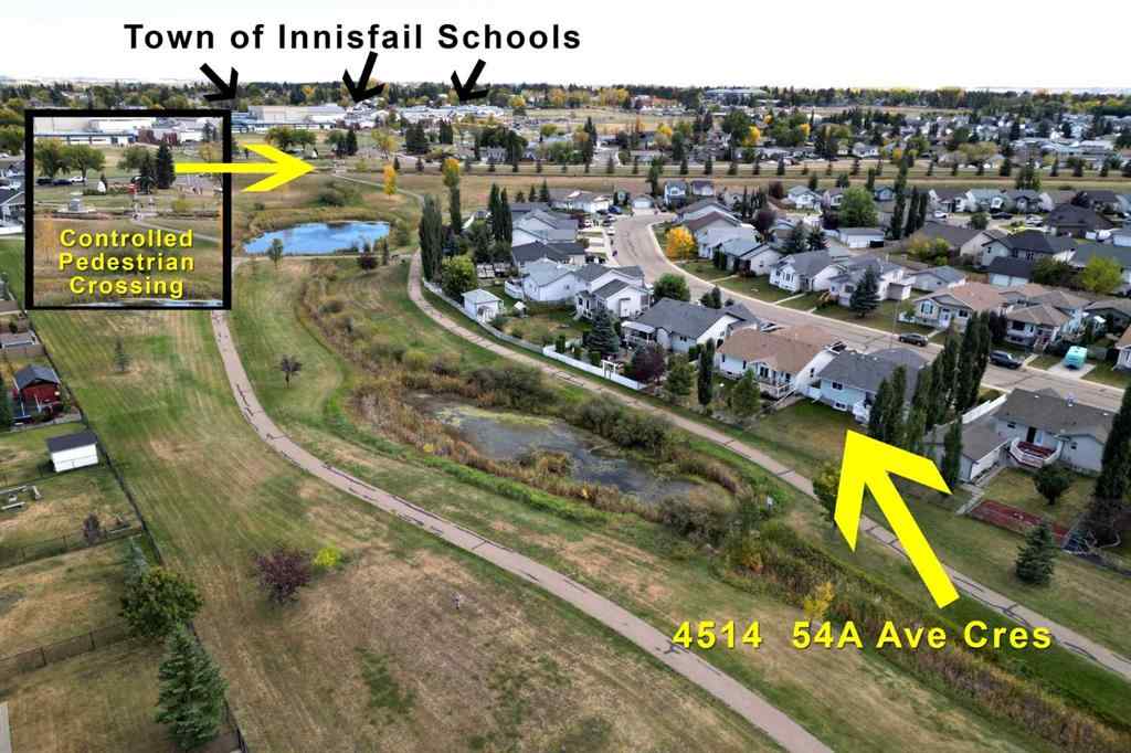 MLS® A2266872 - 4514 54A Ave Cres   in Westpark Innisfail Innisfail, Residential