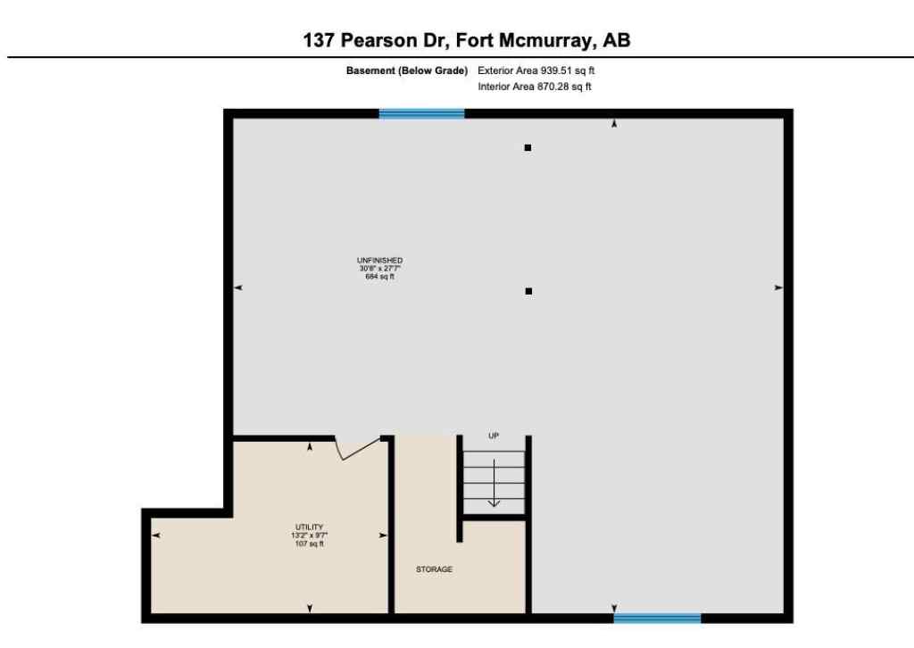 MLS® A2266898 - 137 Pearson Drive  in Waterways Fort McMurray, Residential