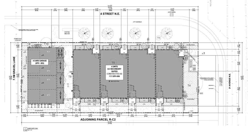 MLS® A2266899 - 2114 4 Street NE in Winston Heights/Mountview Calgary, Multi-Family