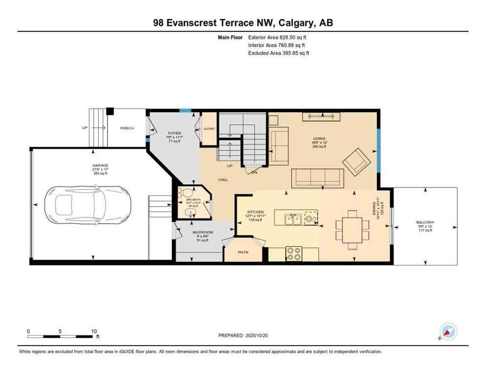 MLS® A2266916 - 98 Evanscrest Terrace NW in Evanston Calgary, Residential