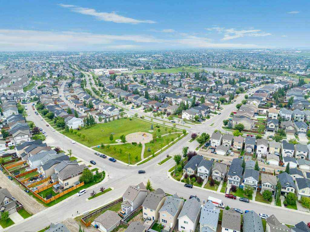 MLS® A2266917 - 2013 New Brighton Park SE in New Brighton Calgary, Residential