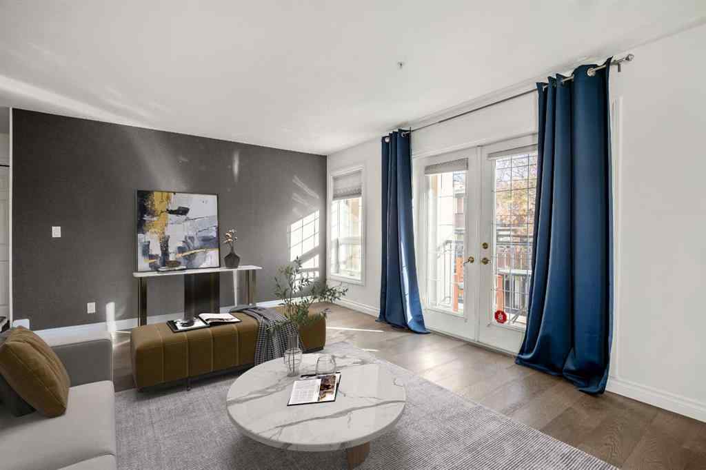MLS® A2266921 - Unit #206 630 10 Street NW in Sunnyside Calgary, Residential