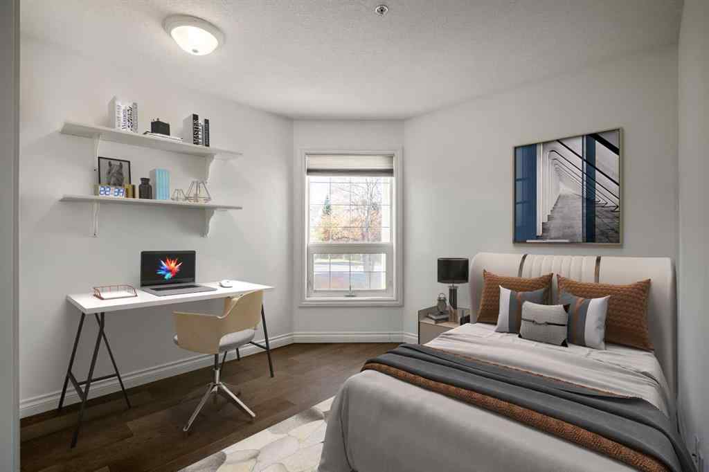 MLS® A2266921 - Unit #206 630 10 Street NW in Sunnyside Calgary, Residential