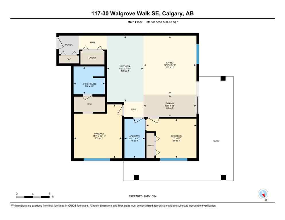MLS® A2266923 - Unit #117 30 Walgrove  SE in Walden Calgary, Residential