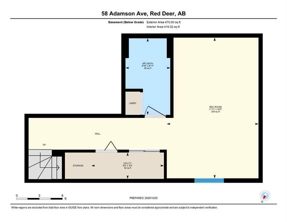 MLS® A2266961 - 58 Adamson Avenue  in Aspen Ridge Red Deer, Residential