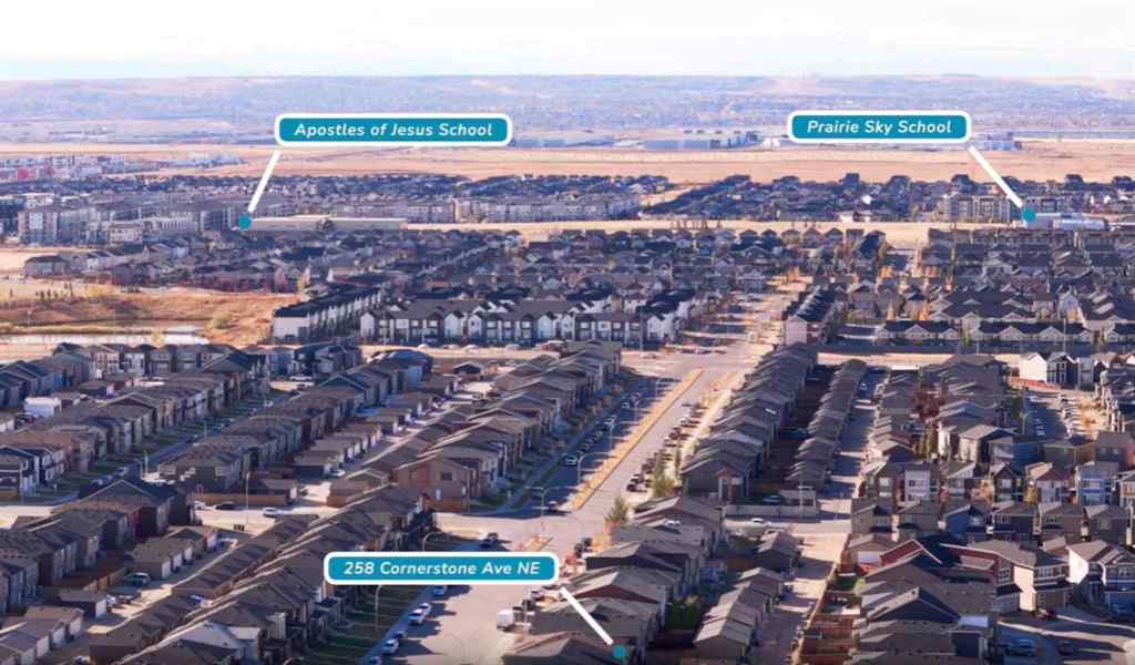 MLS® A2266999 - 258 Cornerstone Avenue NE in Cornerstone Calgary, Residential