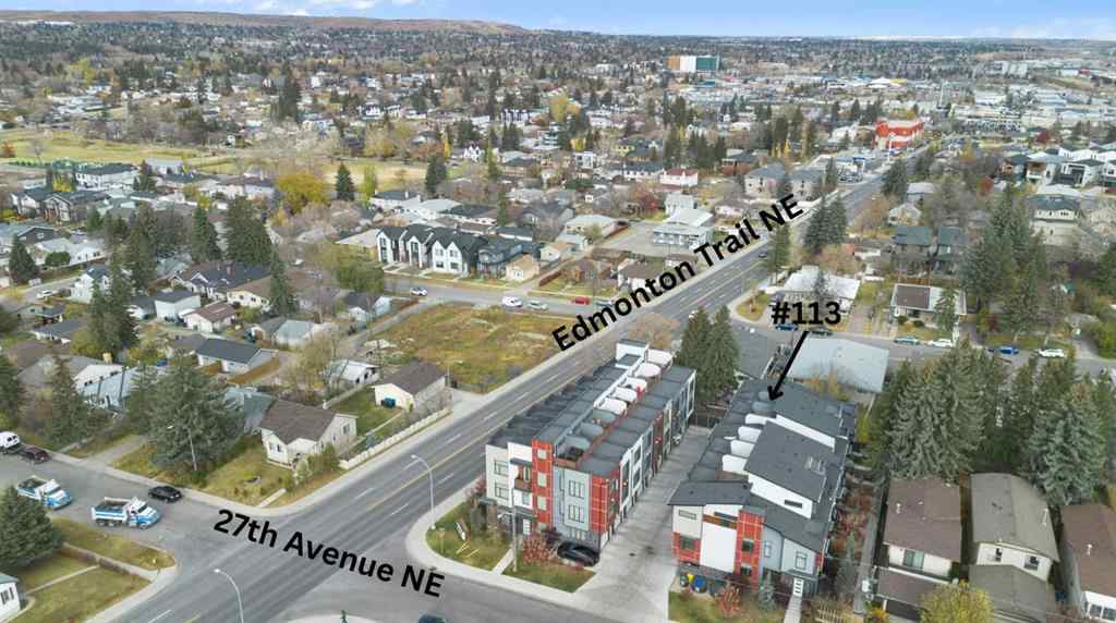 MLS® A2267003 - Unit #113 408 27 Avenue NE in Winston Heights/Mountview Calgary, Residential