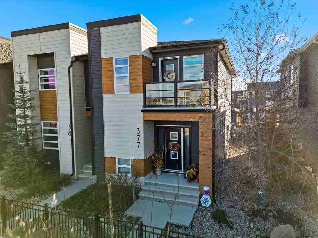 MLS&reg; # A2267090 - 377 Midtown Gate SW in Midtown Airdrie, Residential Open Houses