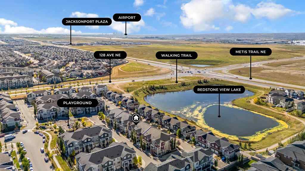 MLS® A2267096 - 714 Redstone View NE in Redstone Calgary, Residential