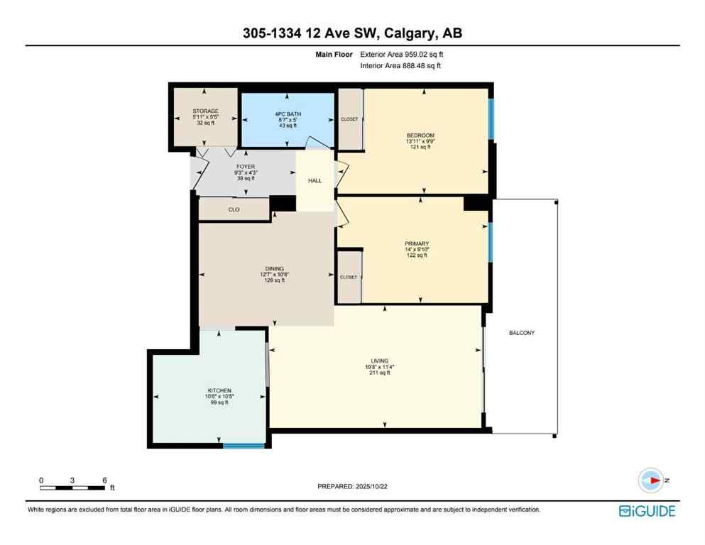 MLS® A2267099 - Unit #305 1334 12 Avenue SW in Beltline Calgary, Residential