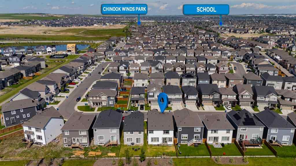 MLS® A2267101 - 633 Windrow Manor SW in Windsong Airdrie, Residential