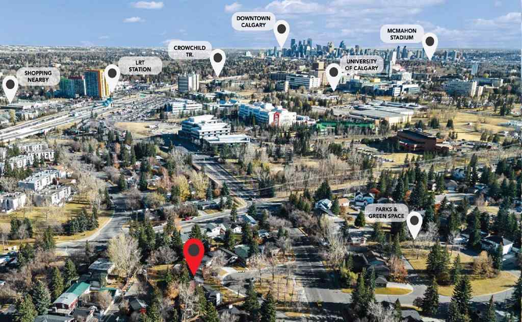 MLS® A2267116 - 3832 40 Avenue NW in Varsity Calgary, Residential