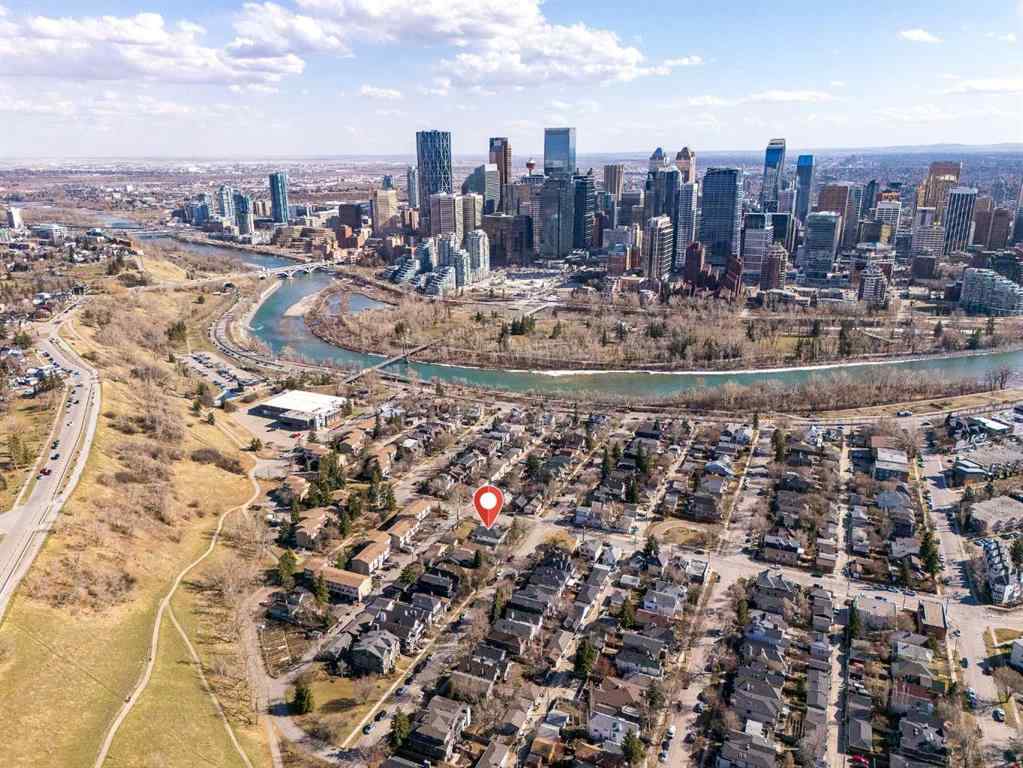 MLS® A2267138 - 414 7 Avenue NW in Sunnyside Calgary, Residential