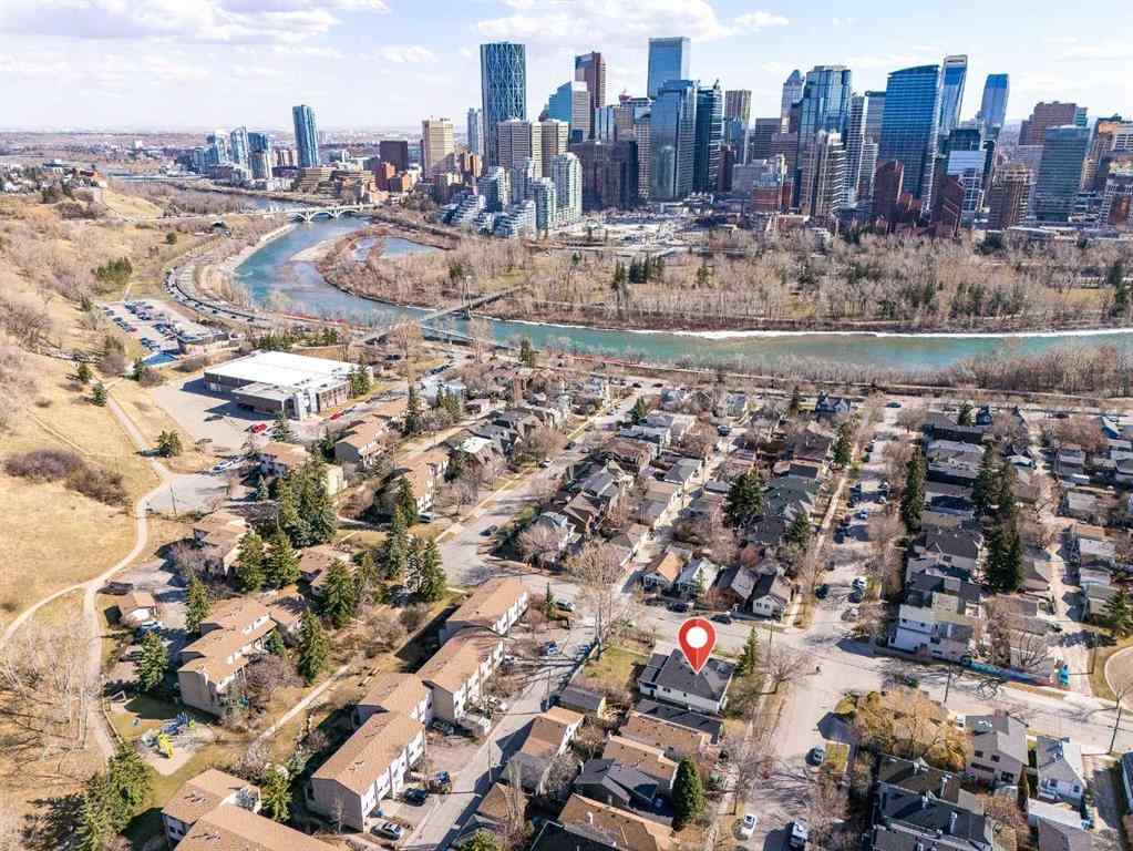 MLS® A2267138 - 414 7 Avenue NW in Sunnyside Calgary, Residential