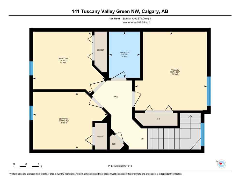 MLS® A2267152 - 141 Tuscany Valley Green  in Tuscany Calgary, Residential