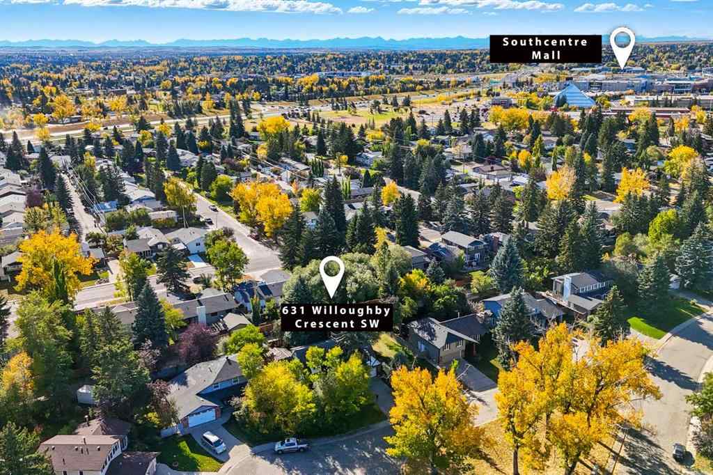 MLS® A2267178 - 631 Willoughby Crescent SE in Willow Park Calgary, Residential
