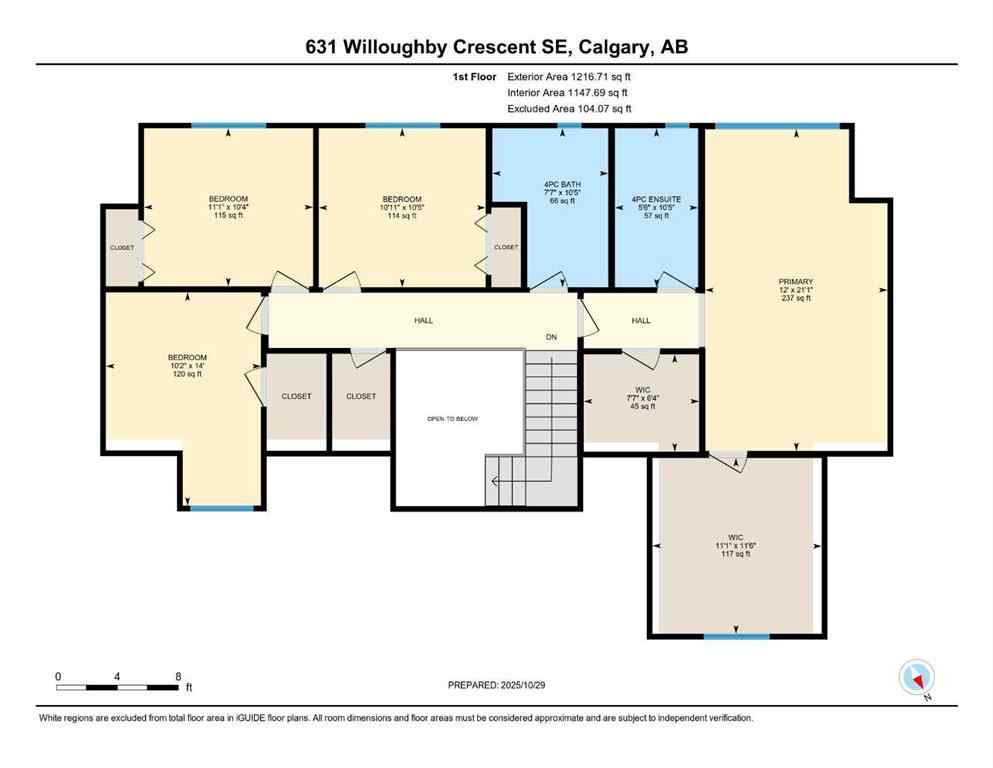MLS® A2267178 - 631 Willoughby Crescent SE in Willow Park Calgary, Residential