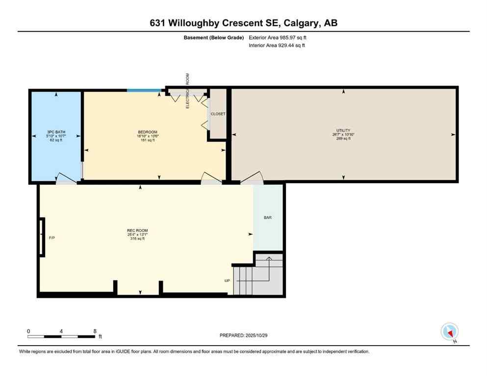 MLS® A2267178 - 631 Willoughby Crescent SE in Willow Park Calgary, Residential