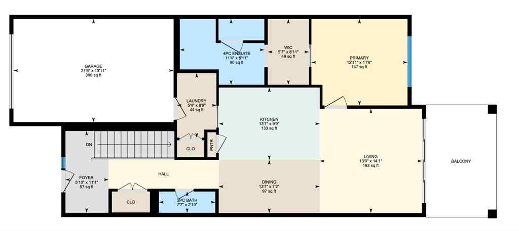 MLS® A2267304 - 406 Crestridge Common SW in Crestmont Calgary, Residential