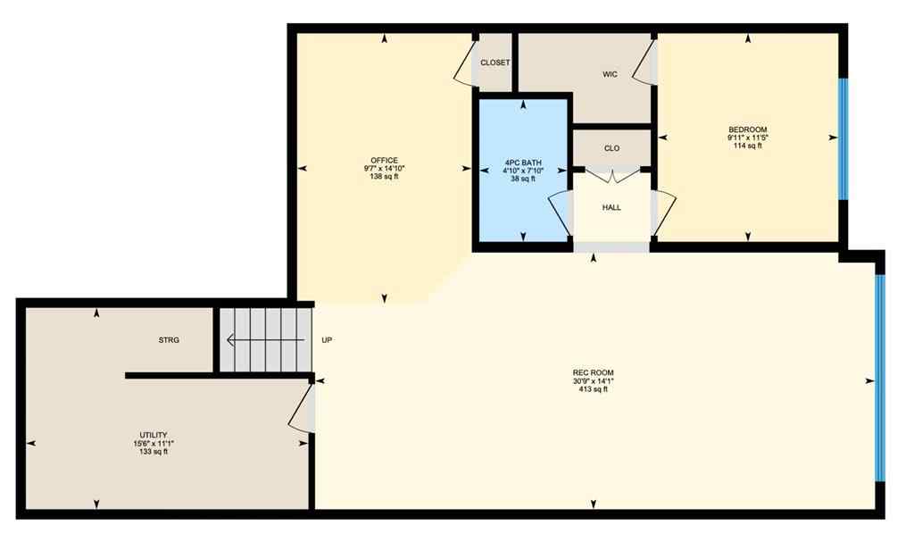 MLS® A2267304 - 406 Crestridge Common SW in Crestmont Calgary, Residential