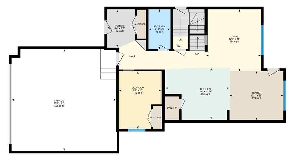 MLS® A2267306 - 1535 Ravensmoor Way SE in Ravenswood Airdrie, Residential